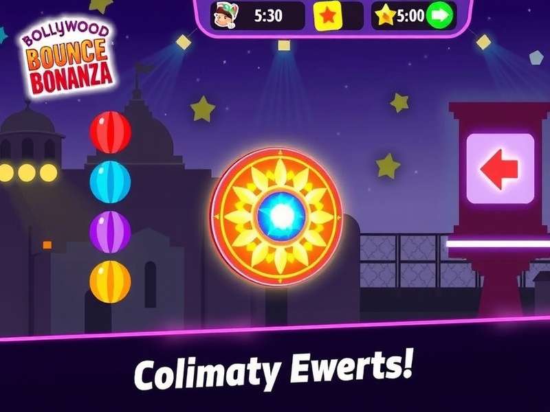 Bollywood Bounce Bonanza Game Screenshot